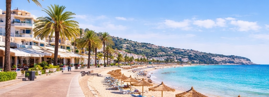 Strandpromenade auf Mallorca