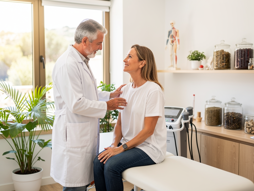 Fachrichtungsbild für Medicina funcional, Medicina integral, Chequeo, Nutrición, Rendimiento, Infusiones de vitaminas