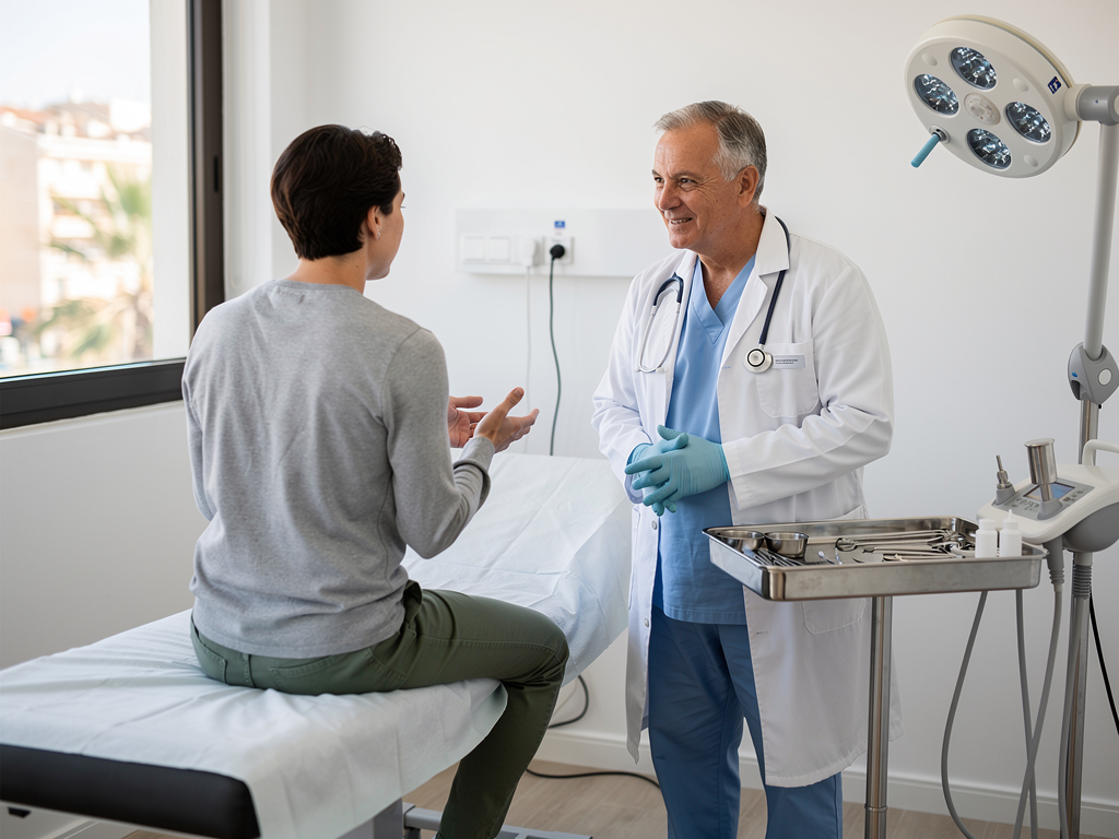 Fachrichtungsbild für Proktologie, Venenchirurgie, Magnetfeldtherapie, Handchirurgie, Faltenbehandlung, Chirurgie, Phlebologie