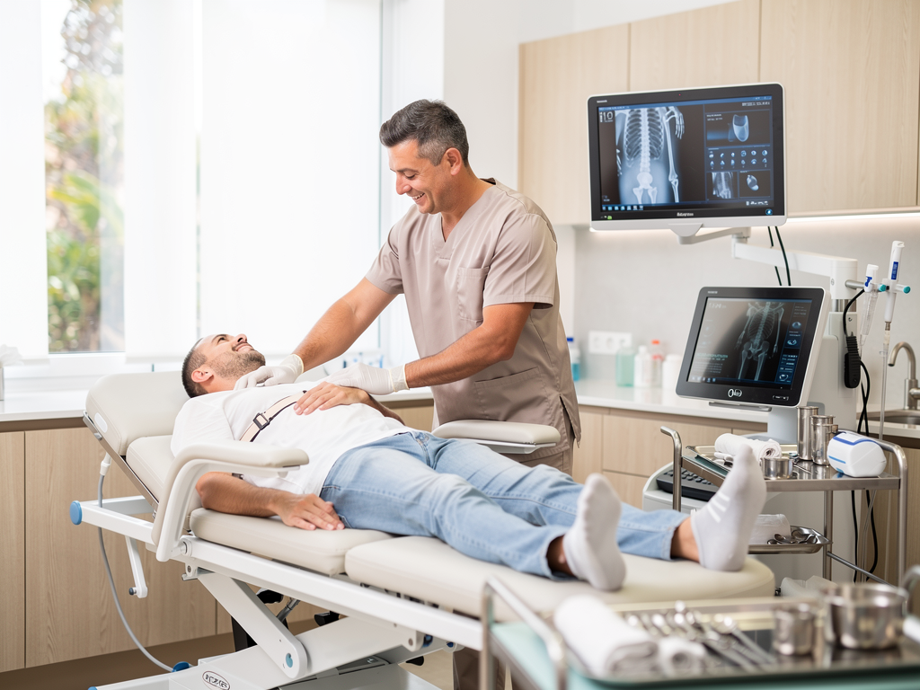 Fachrichtungsbild für Cirugía traumatológica, Cirugía de la mano y reconstructiva, Ortopedia, Artroscopia, cirugía articular y medicina deportiva, Cirugía de la mano, Traumatología geriátrica, Cirugía de columna, Cirugía reconstructiva, Cirugía plástica, reconstructiva y estética, Ortopedia oncológica y cirugía de sarcomas, Traumatología y ortopedia pediátrica